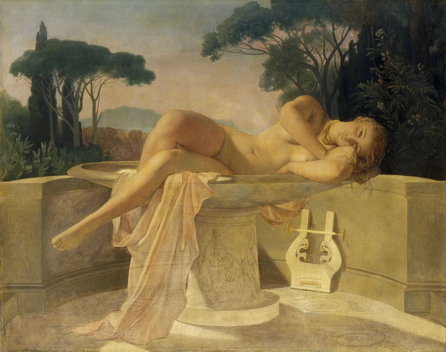 Fanciulla in una vasca - Museo delle Belle Arti di Besançon